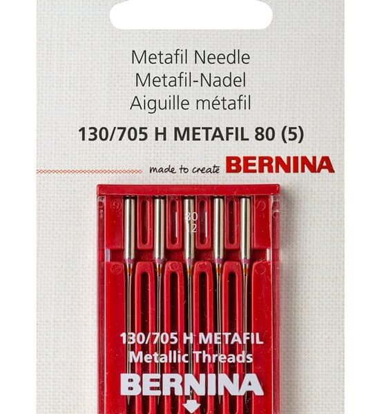 Bernina Metafil Needles for Metal Threads