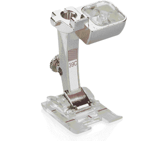 Embroidery foot with clear sole # 39C