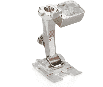 Embroidery foot with clear sole # 39C