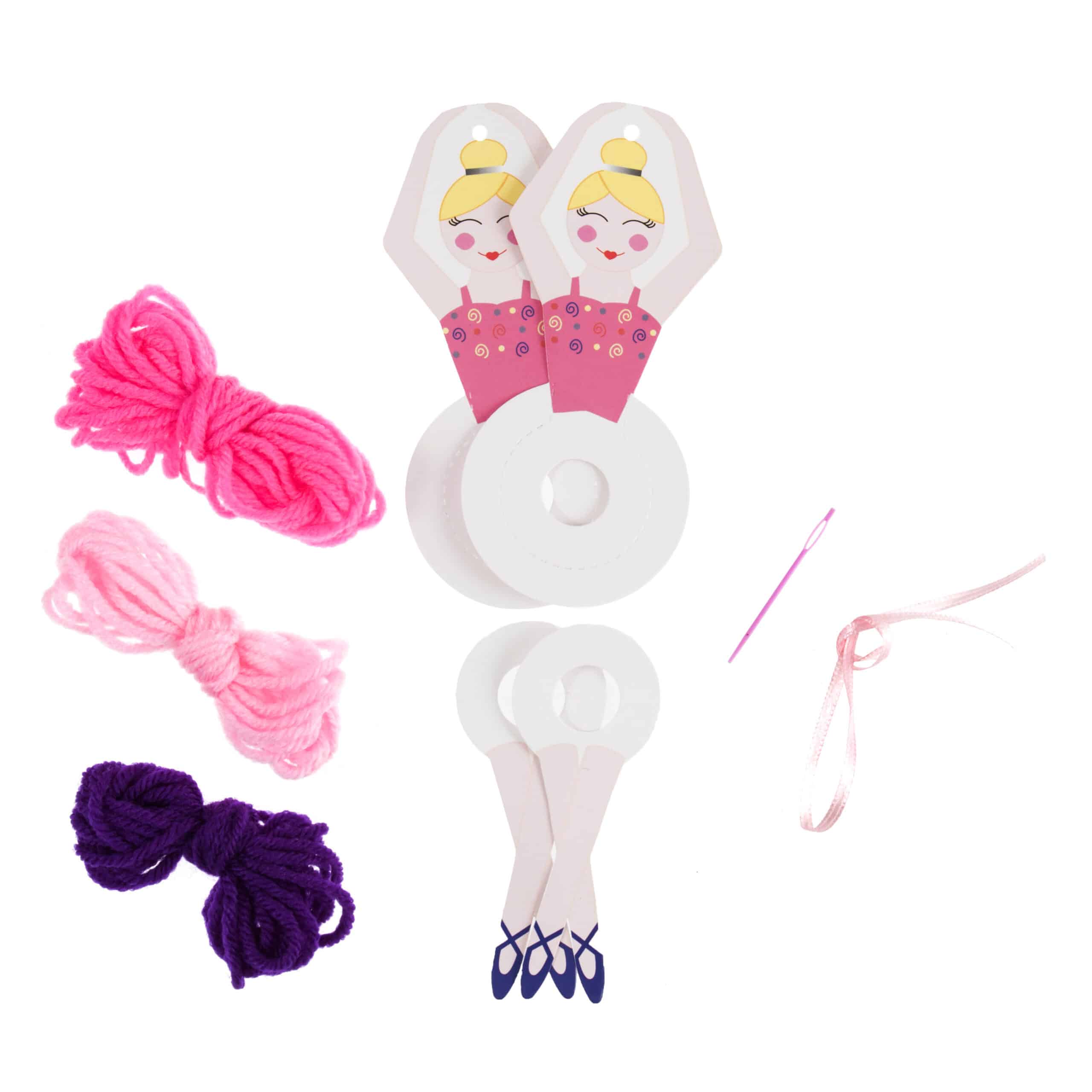 Pom Pom Decoration Kit - Sugar Plum Fairy - Image 2