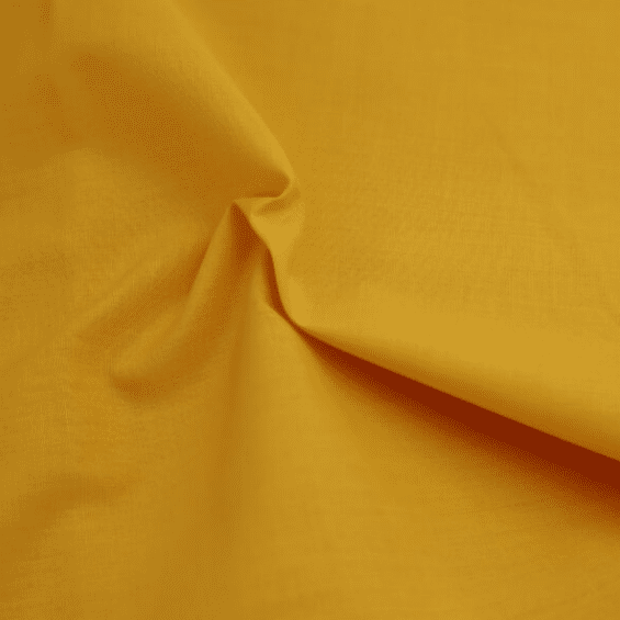 Plain Poly Cotton - Gold