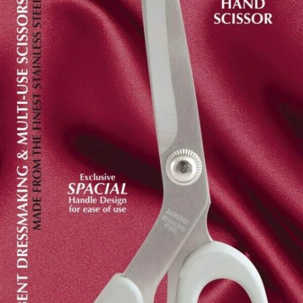 Janome 8- 1/2" (216mm) Dressmaking Scissors - Left Hand Scissor