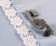baby lock Lace Applicator Foot - Overlockers