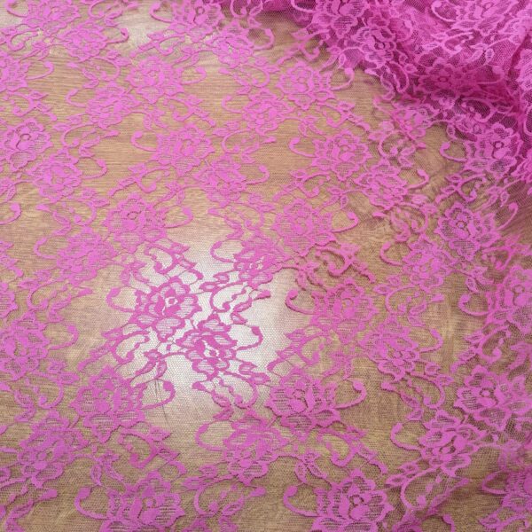 Nylon Lace - Fuschia