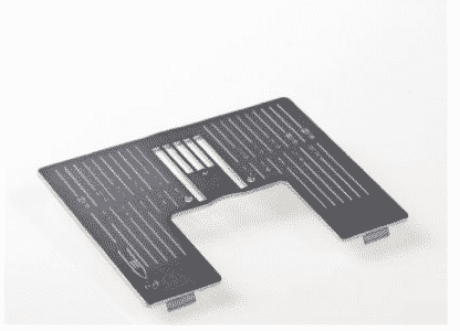 Straight Stitch Needle Plate with Inch Markings