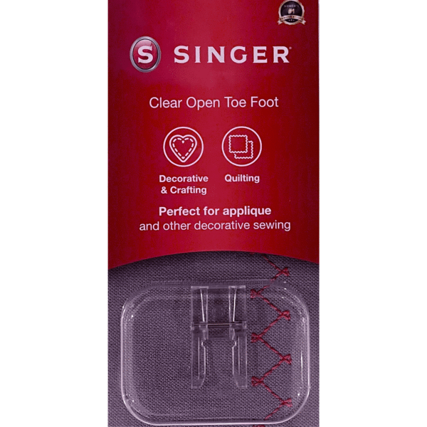 Singer Clear Open Toe Foot