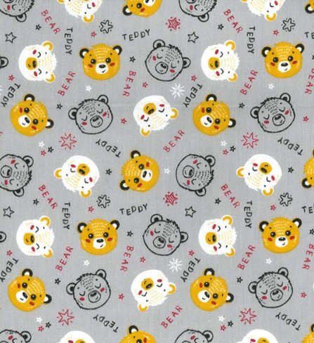 Poly Cotton - Teddy Time