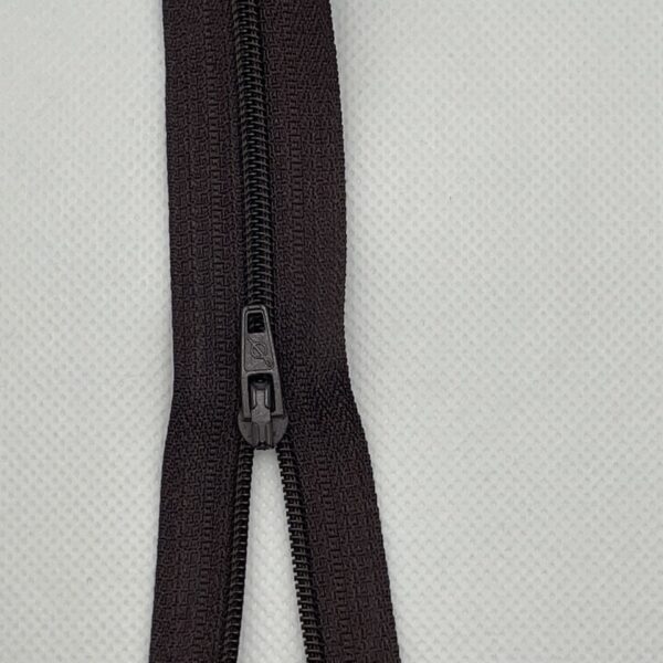 10inch / 25cm Dress zip - Brown