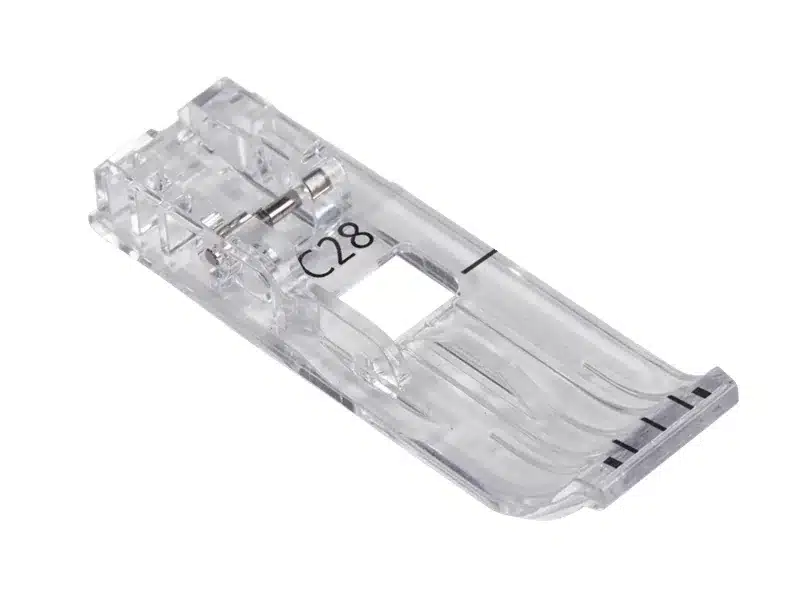 Clear Cover/Chainstitch Foot - C28