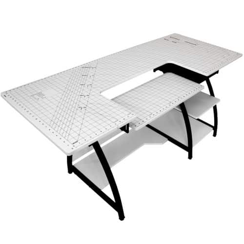 Large Grid Top Sewing Table