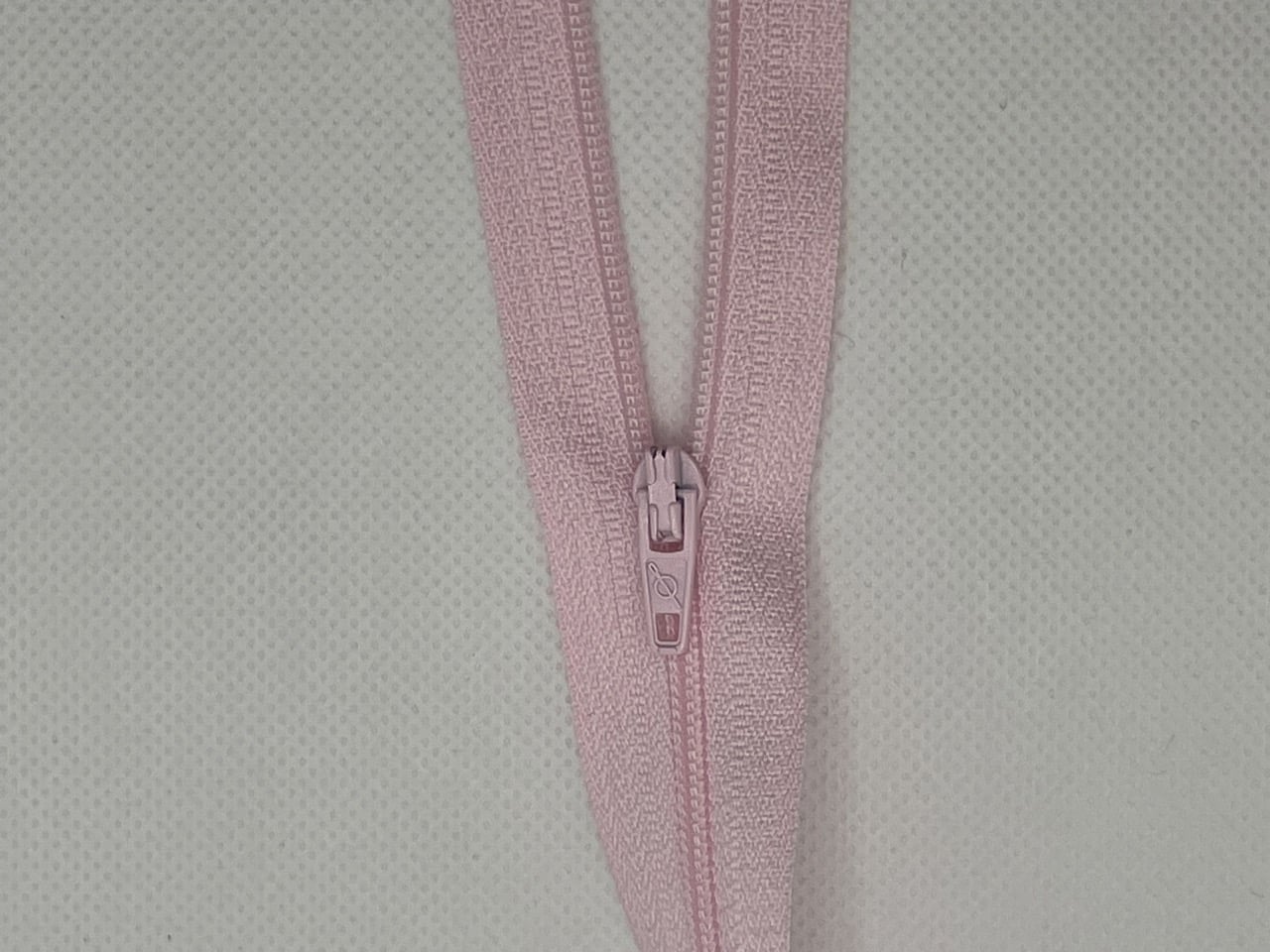 10inch / 25cm Dress zip - Light Pink