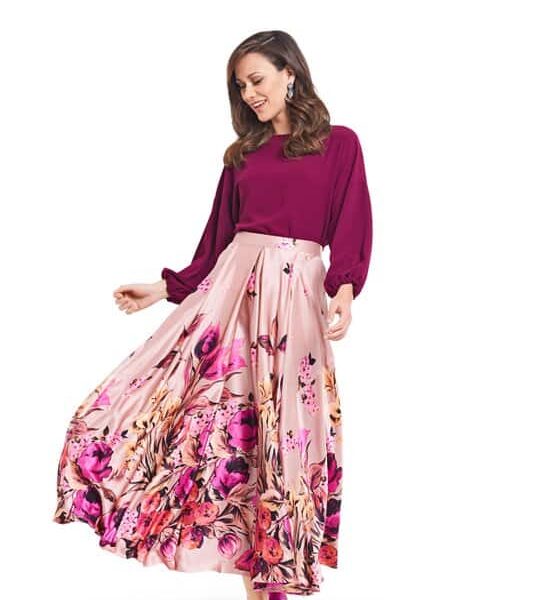 Burda Style Pattern B6386 Women's Full Skirt
