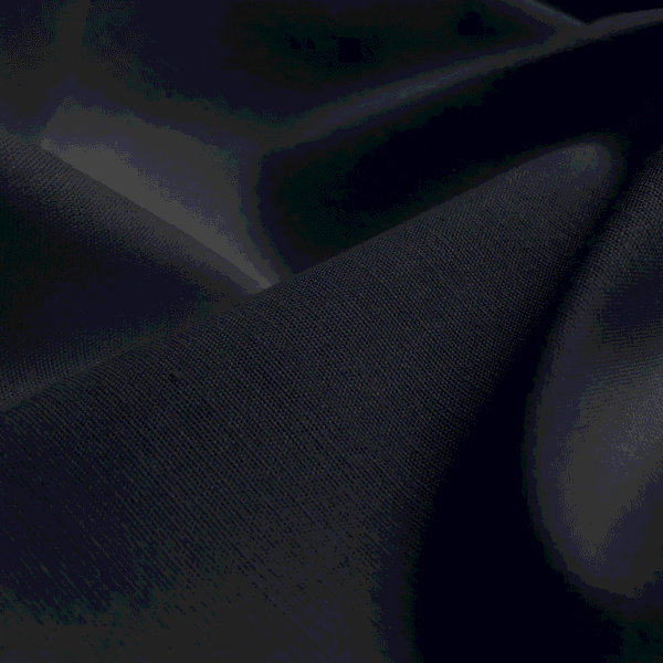 Plain Poly Cotton - Black