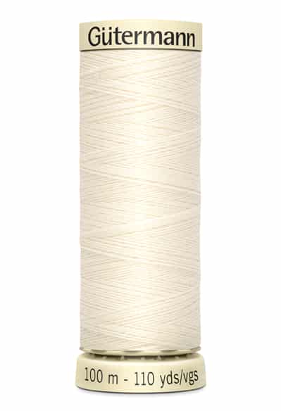 Guterman Sew All Polyester Thread Colour 1 - 100m