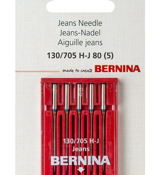 Bernina Jeans Needles for Tough Fabrics