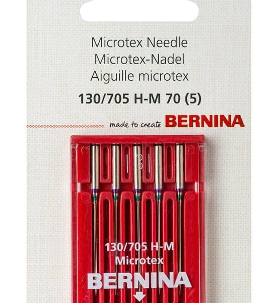 Bernina Microtex Needle for Silk and Fine Fabrics