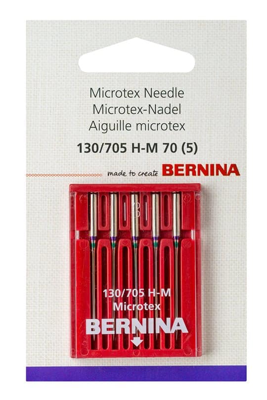 Bernina Microtex Needle for Silk and Fine Fabrics