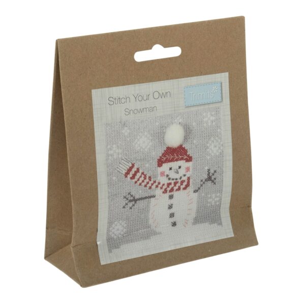 Counted Cross Stitch Kit - Snowman