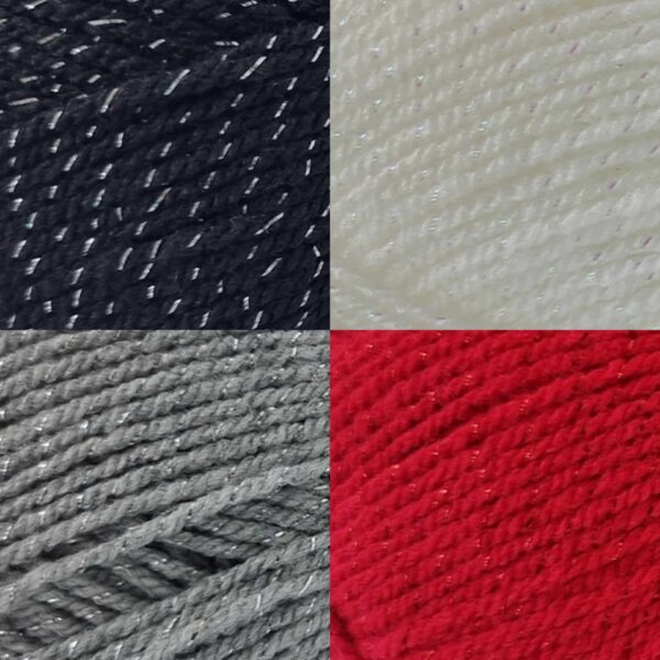 Cygnet Glittery Double Knitting Yarn