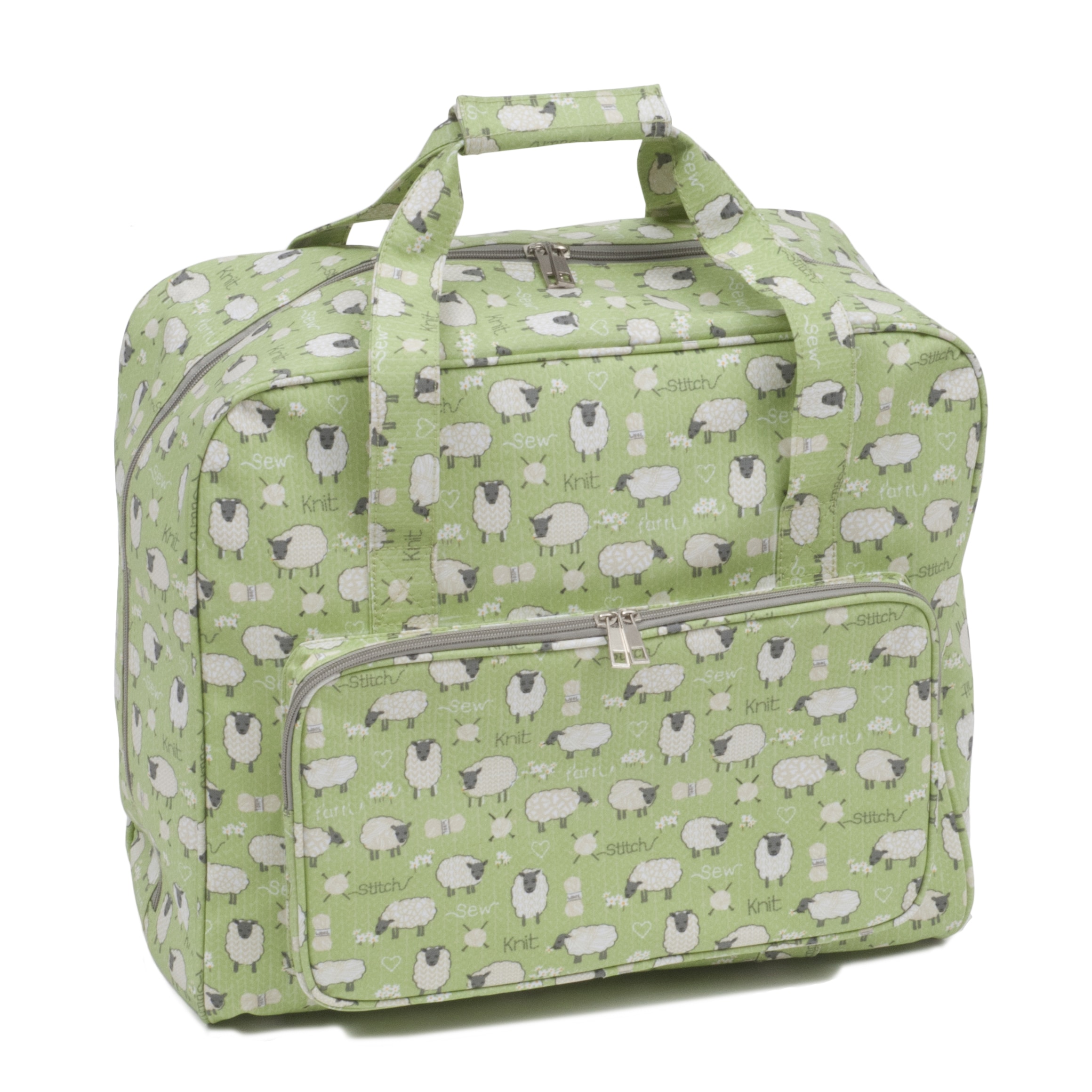 Sewing Machine Bag - Matte PVC - Sheep
