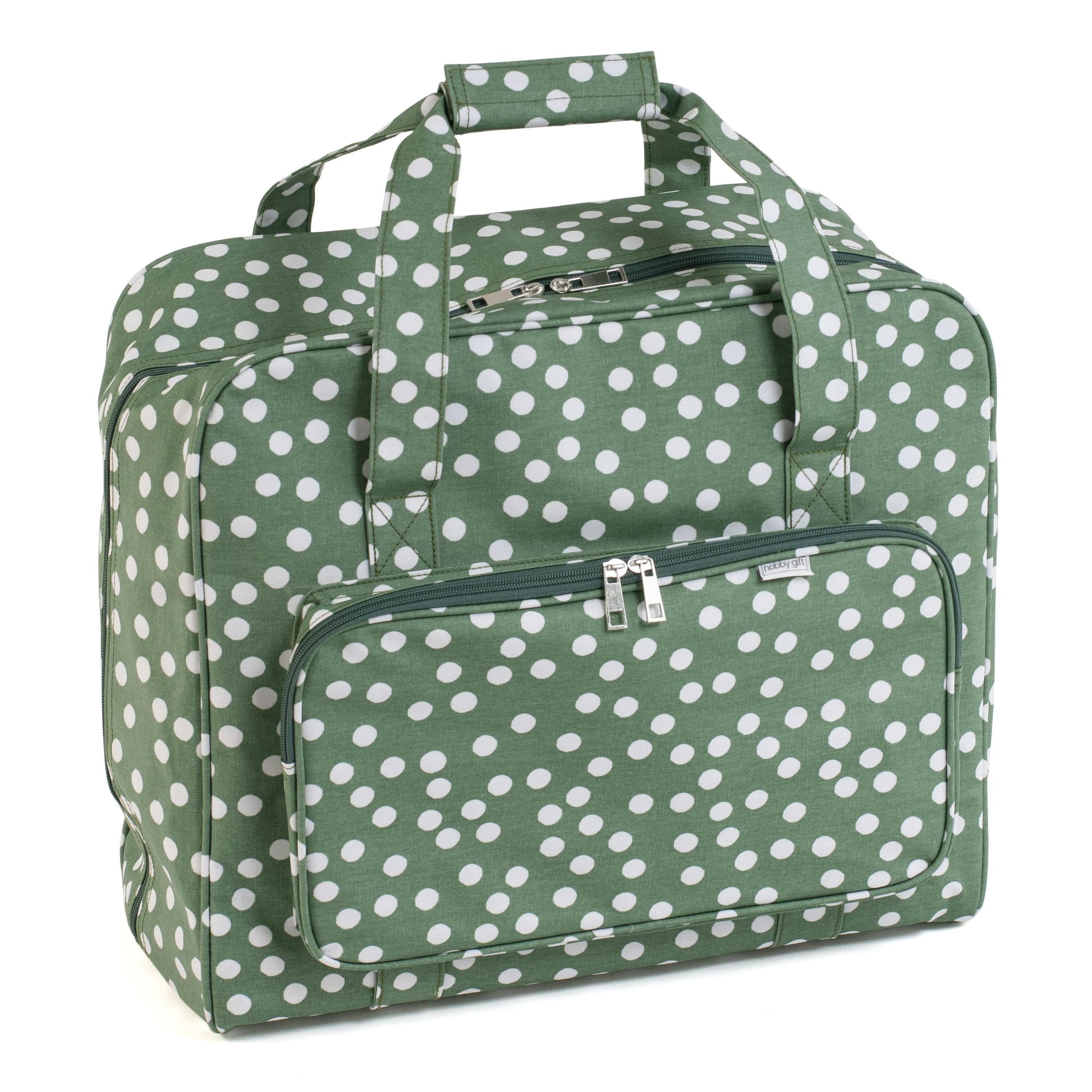 Sewing Machine Bag - Matte PVC - Khaki Spot