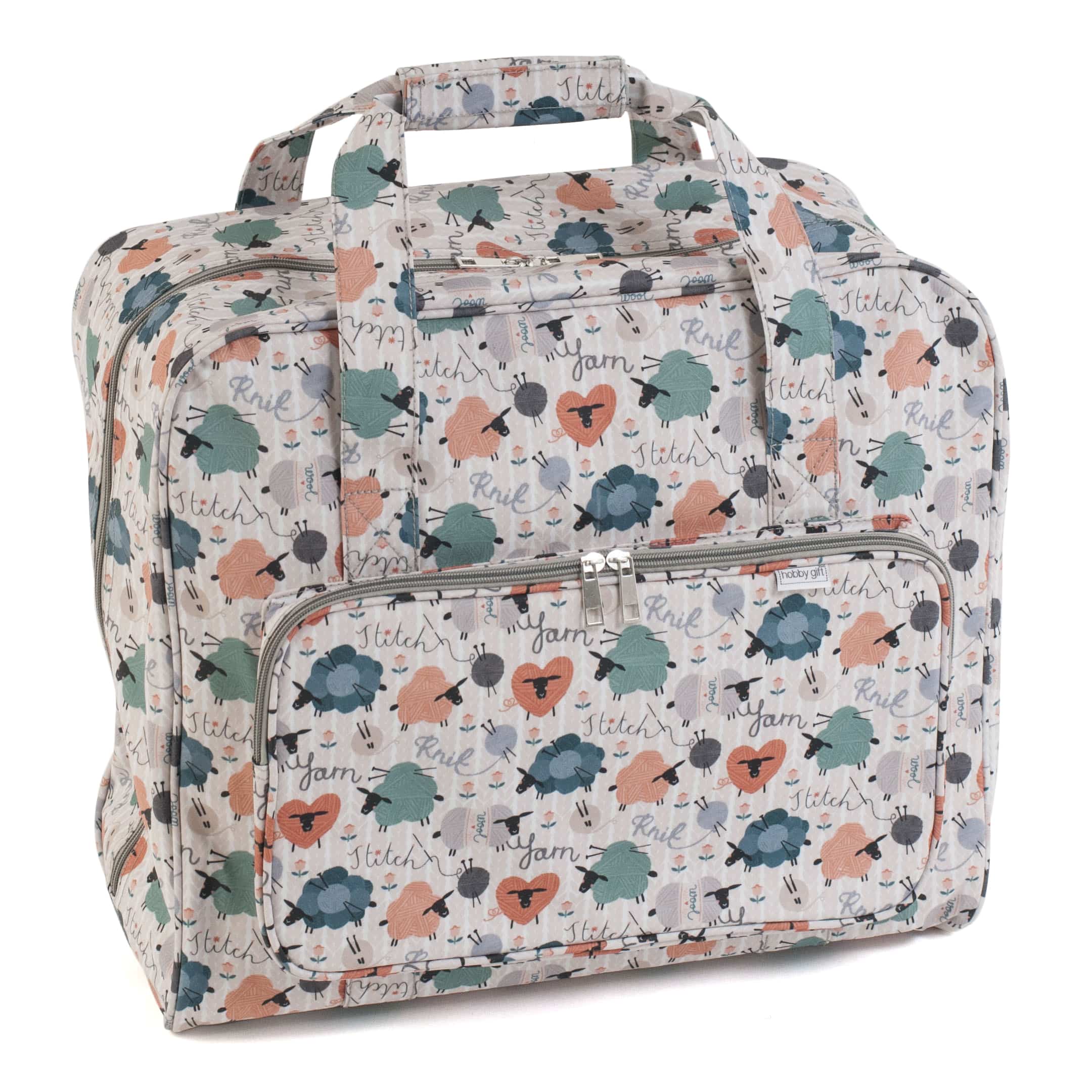 Sewing Machine Bag - Matte PVC - Knit Happens