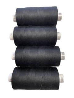 Moon Thread 1000m Pack of 4 - Black