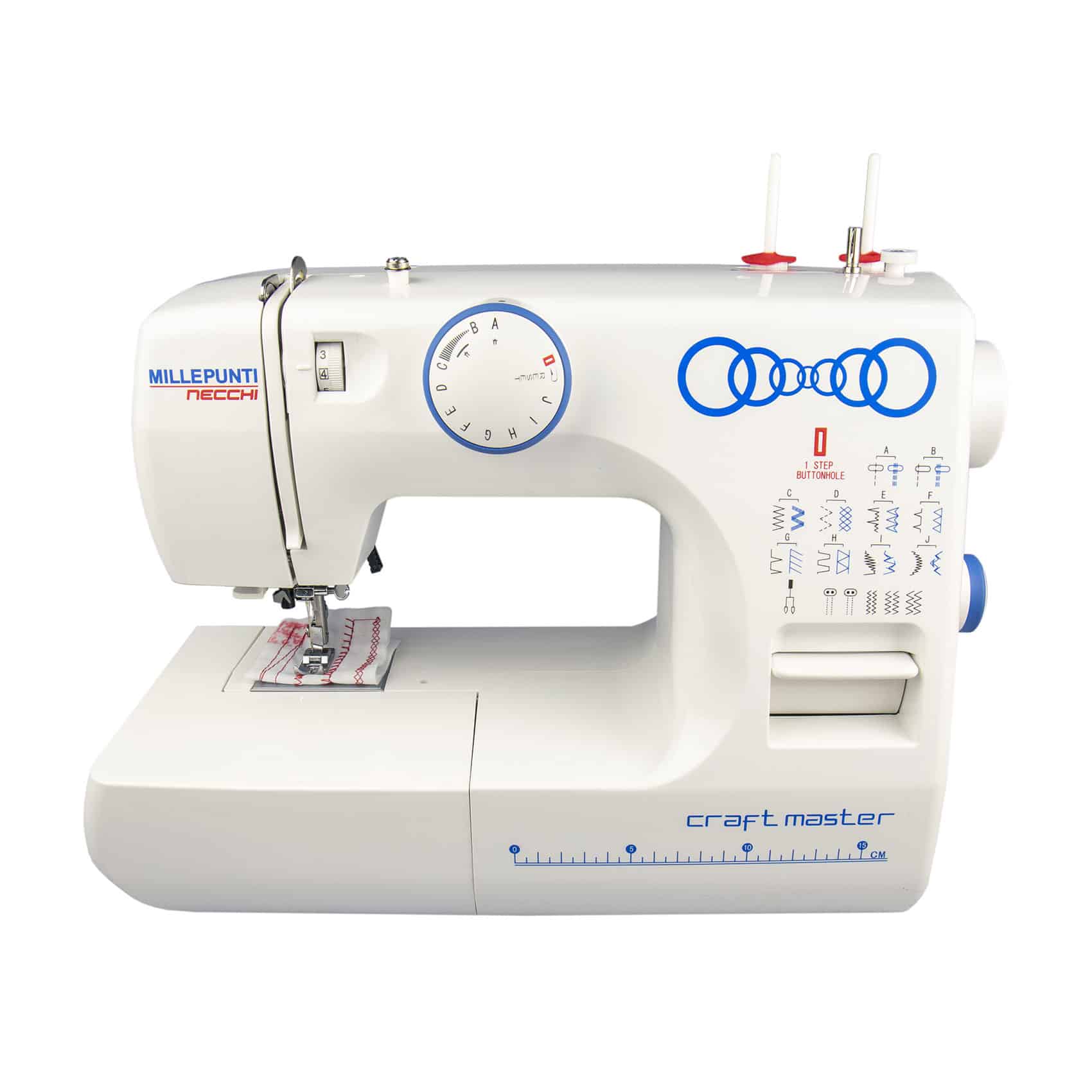 Necchi Millepunti Craftmaster Sewing Machine + Ext Table - Image 2