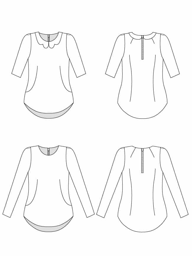 Tilly and The Buttons ORLA SHIFT TOP - Image 5