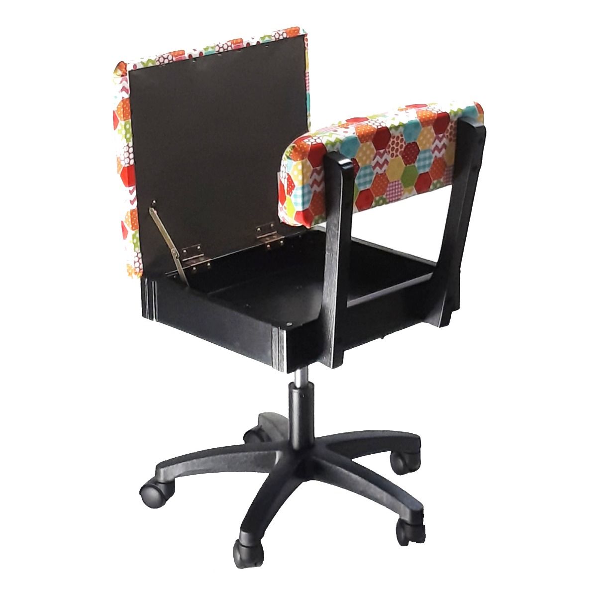 Hydraulic Sewing Chair - Patchwork - Image 2