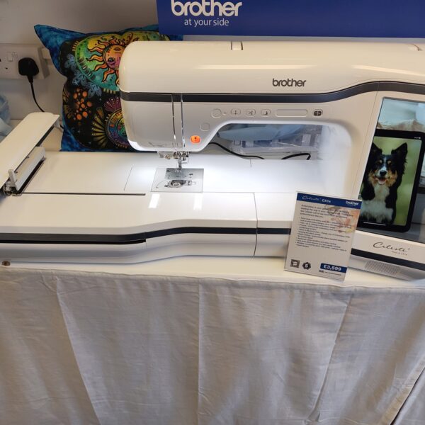 Brother Celeste Innov-is CX1e embroidery machine Ex Display